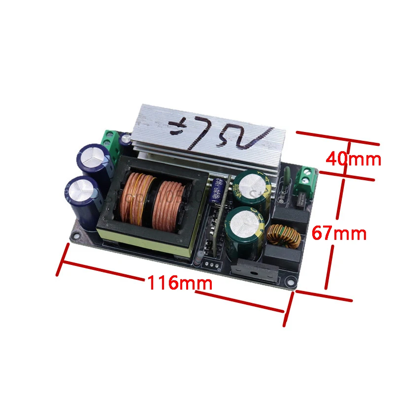 P600 600W Single Dual Output Positive Negative DC 24V 36V 60V 65V 80V LLC Switch Power Supply Board For HiFi Amplifier