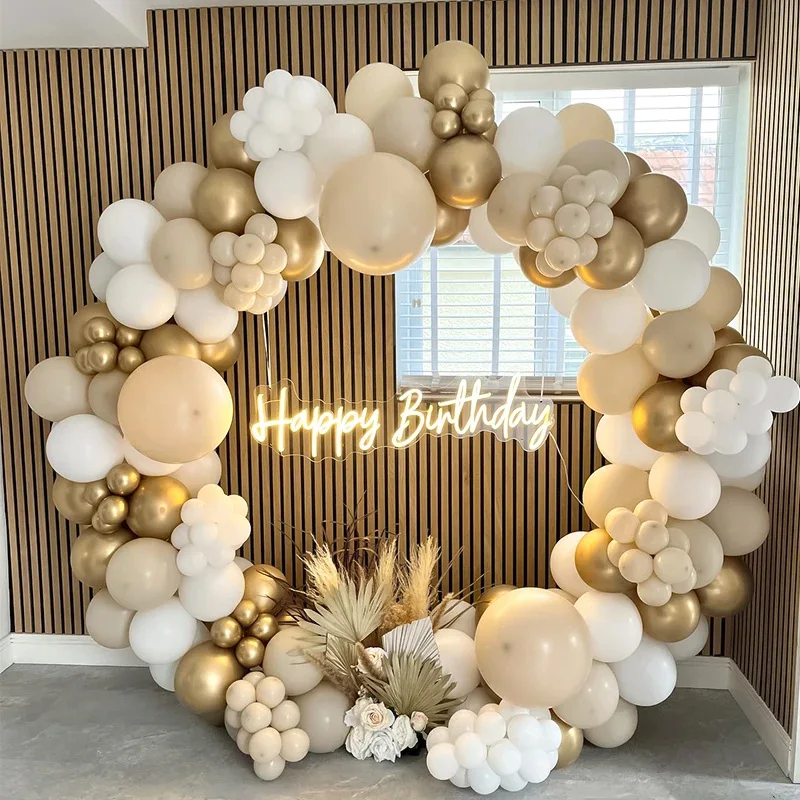 

Balloon Garland Arch Kit Happy Birthday Balloons Arch Garland Set Baby Shower Balloon Wedding Anniversary Celebration Decoration