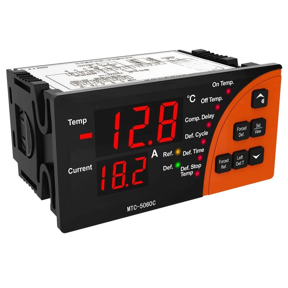 

MTC-5080 Digital Temperature Controller Universal Thermostat Cold room Refrigerator Cooling Defrost Fan 110V 220V