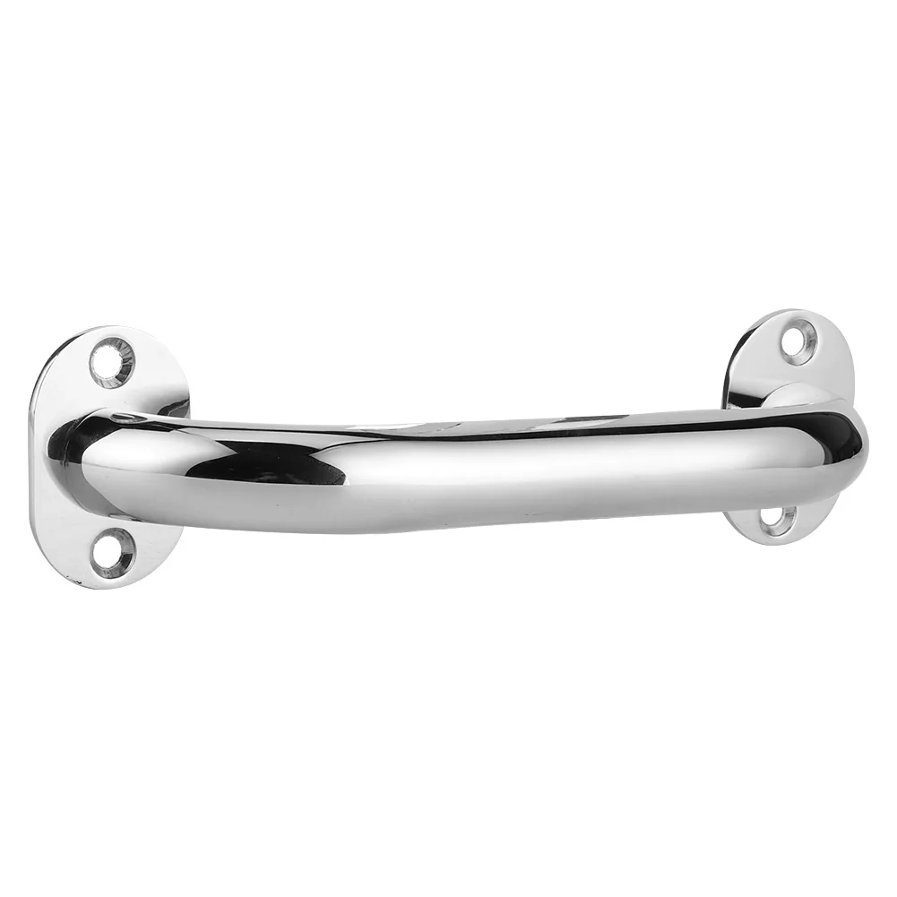 7.9in 316 Stainless Steel Grab Marine Handrail Handle Grip for Boat Hatch Yacht Bathroom Boats Hardware Accessories