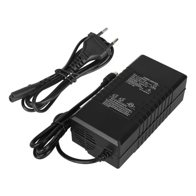 SYDS Electric Scooter Charger Adapter 42V-58.8V 2A For Ulip EU Plug Lithium Battery Power Supply DC Connector