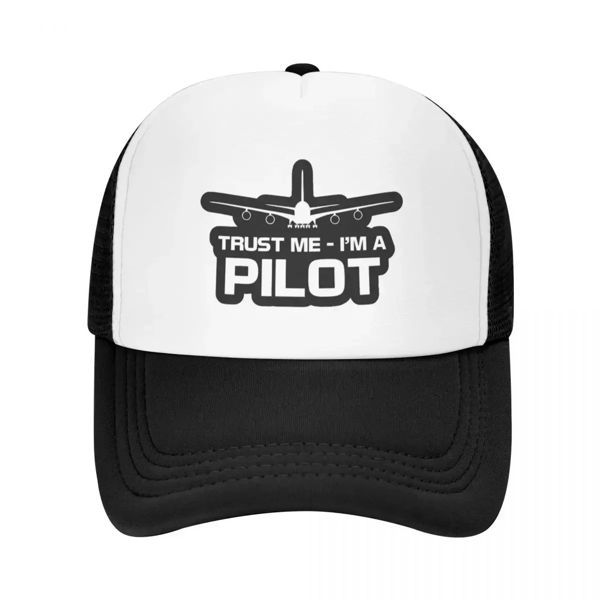 TRUST ME-IM A PILOT Baseball Cap cute Cosplay Horse Hat Women Beach Fashion Men's