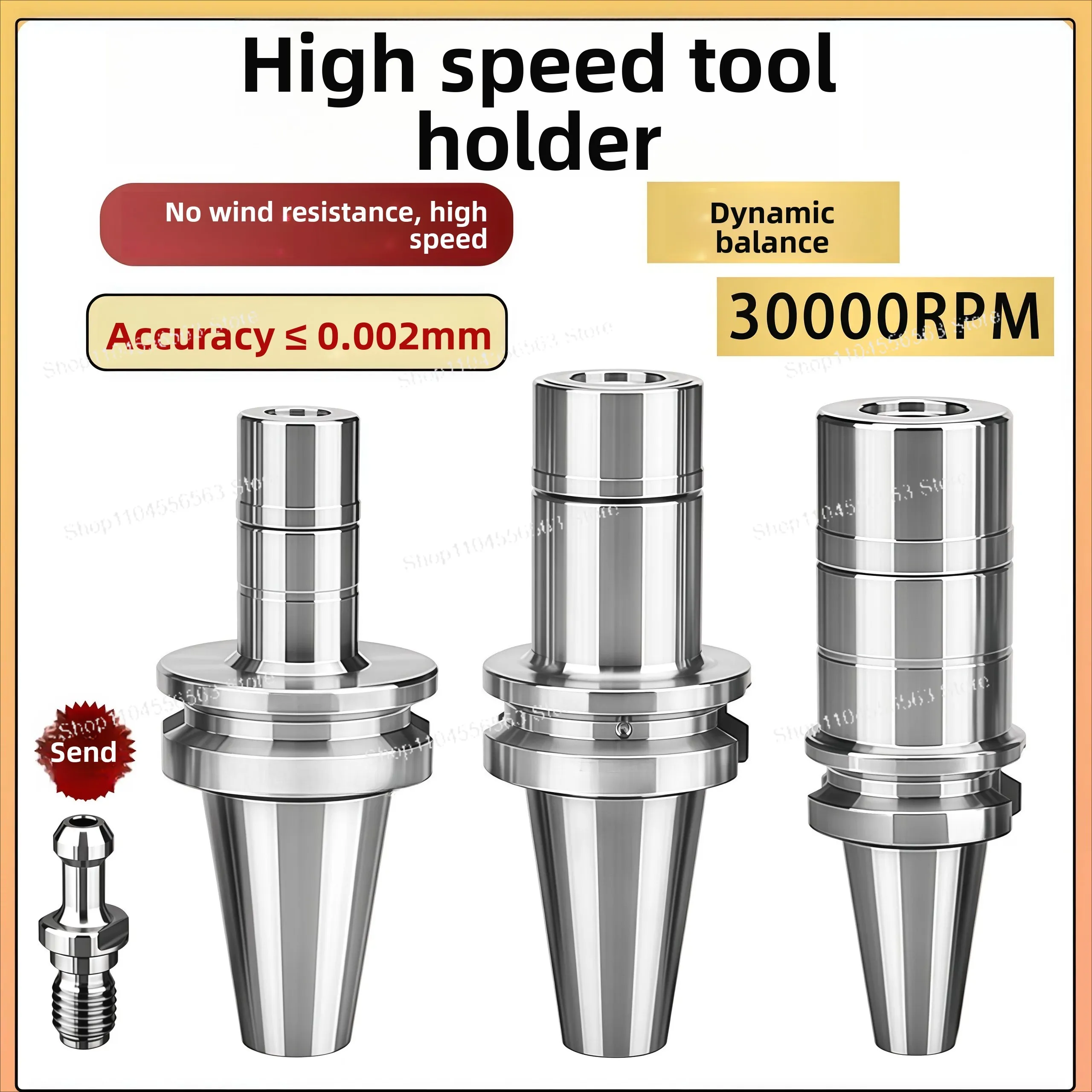 BT40BT30 high-speed tool holder dynamic balance SK16/SK10 windless high-precision high-speed