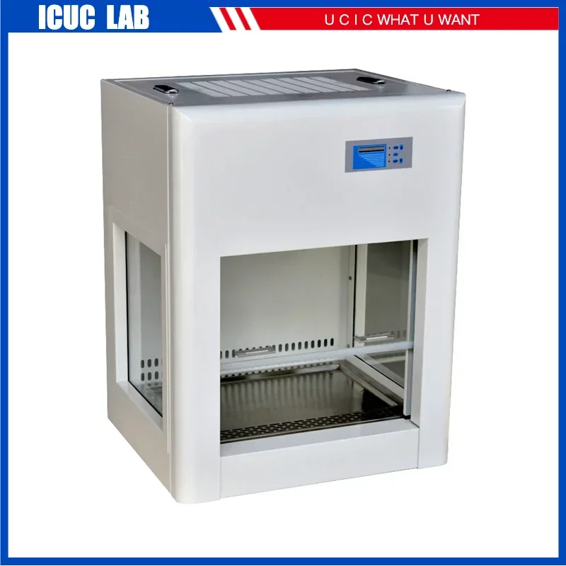 

Mini Laminar Flow Cabinet Table Type Clean Equipment for School Hosipital Laboratory Fume Hood CJ-600P CJ-600N with Led Light