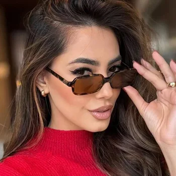 Klassische Marke Designer y2k Luxus Kleine Rahmen Quadrat Sonnenbrille Frauen Für Männer Vintage Punk Sonnenbrille Beliebte Hip Hop Shades UV