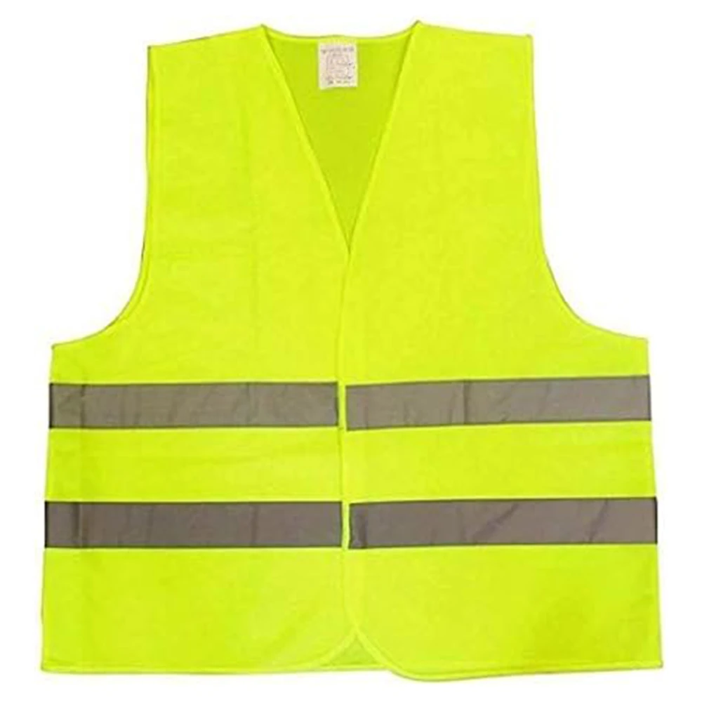 Car Emergency Warning Triangle With Reflective Jacket Breakdown Warn Safety Auto Folding Stop Sign Road Reflector Car Accessorie