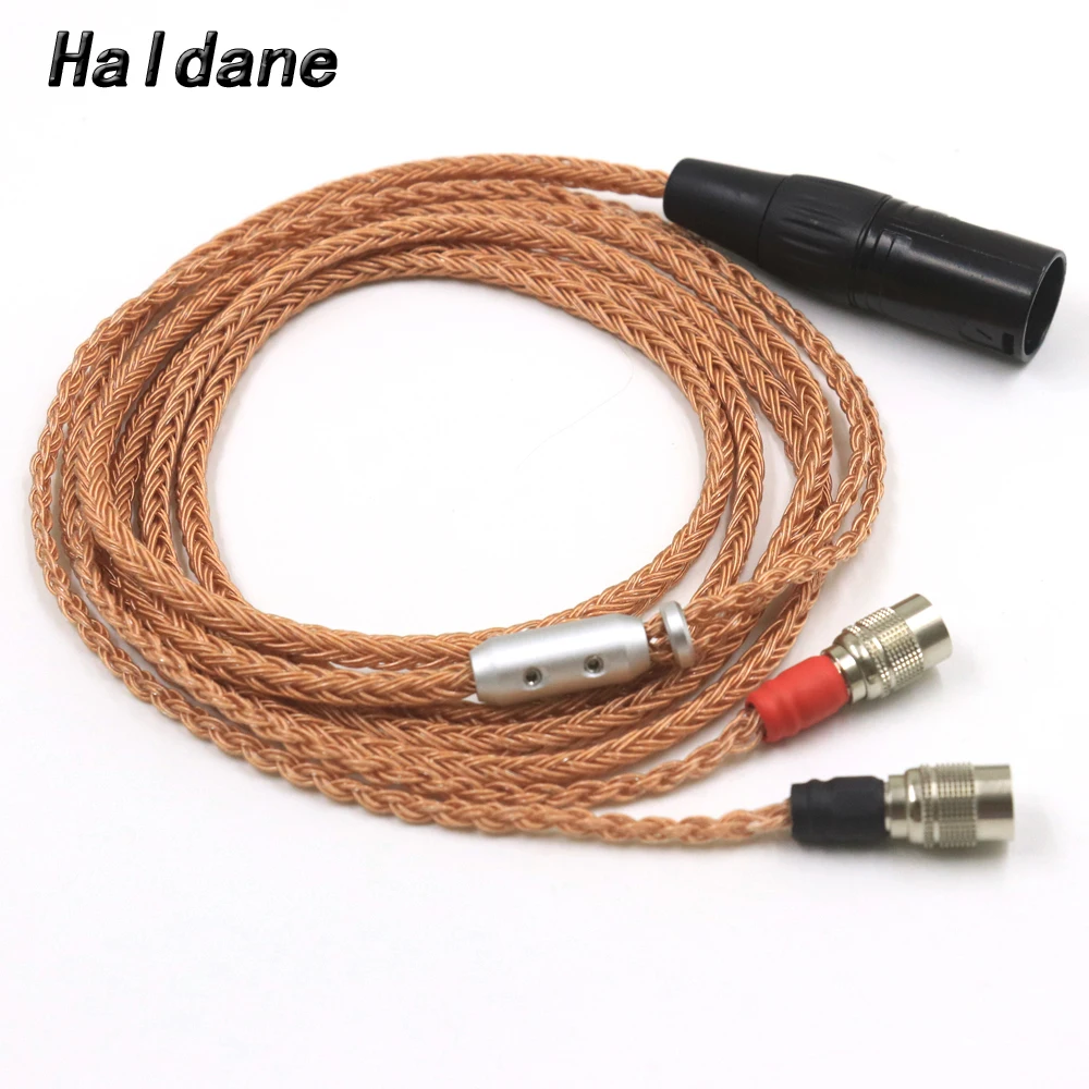 

Haldane 16core(enhanced version) Single Crystal Copper Upgrade Cable for Mr Speakers Ether FlowAlphaDog Prime Aeon2