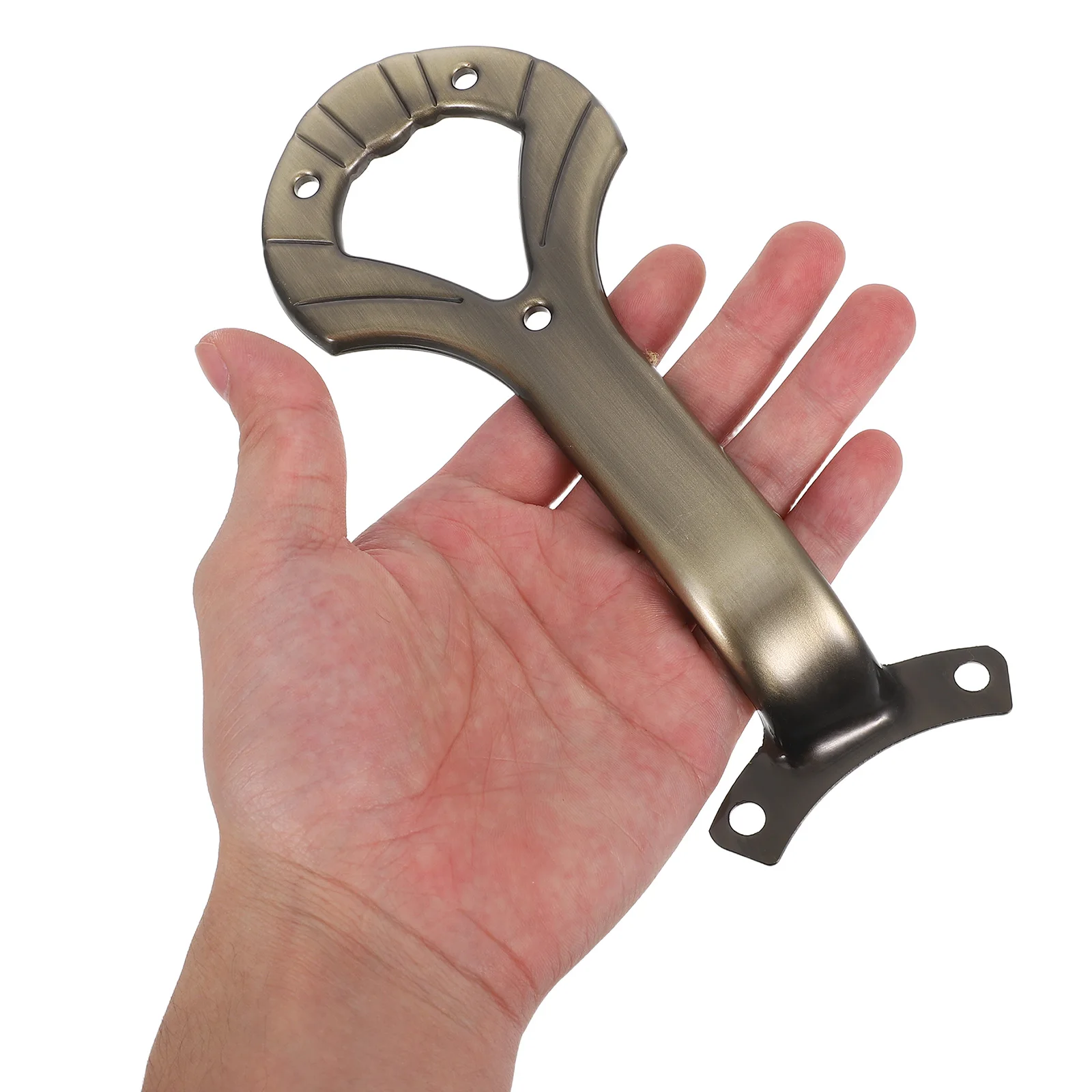 

Metal Ceiling Fan Blade Arms Zinc Alloy Replacement Bracket Hardware Stabilizing Ceiling Fan Parts for Easy Blade Installation