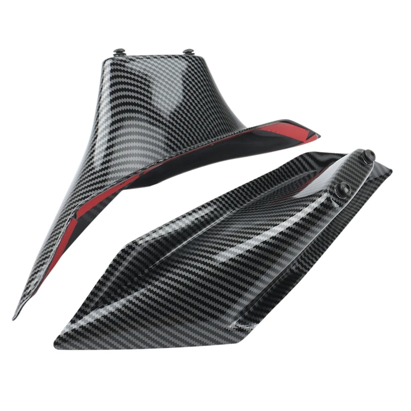 Motorrad Verkleidung Teile Aerodynamische Flügel Kit Feste Winglet Verkleidung Flügel Für Honda CBR650R CBR650R 2019-2021