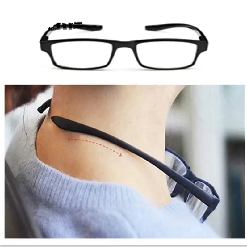 2022 Comfort Ultralight Reading Glasses Men Halter Reading Glasses Hanging Stretch Women Anti-fatigue Presbyopia Unise Glasses