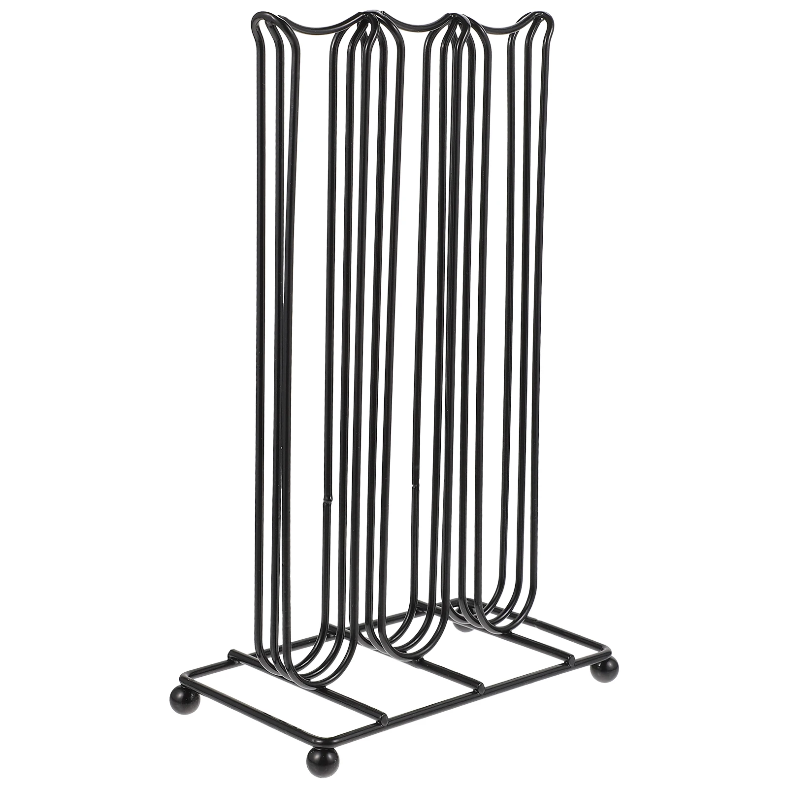 

Coffee Capsule Storage Rack Iron Material Hollow Bottom Design Coffee Holder Shelf ganizer Compact Practical