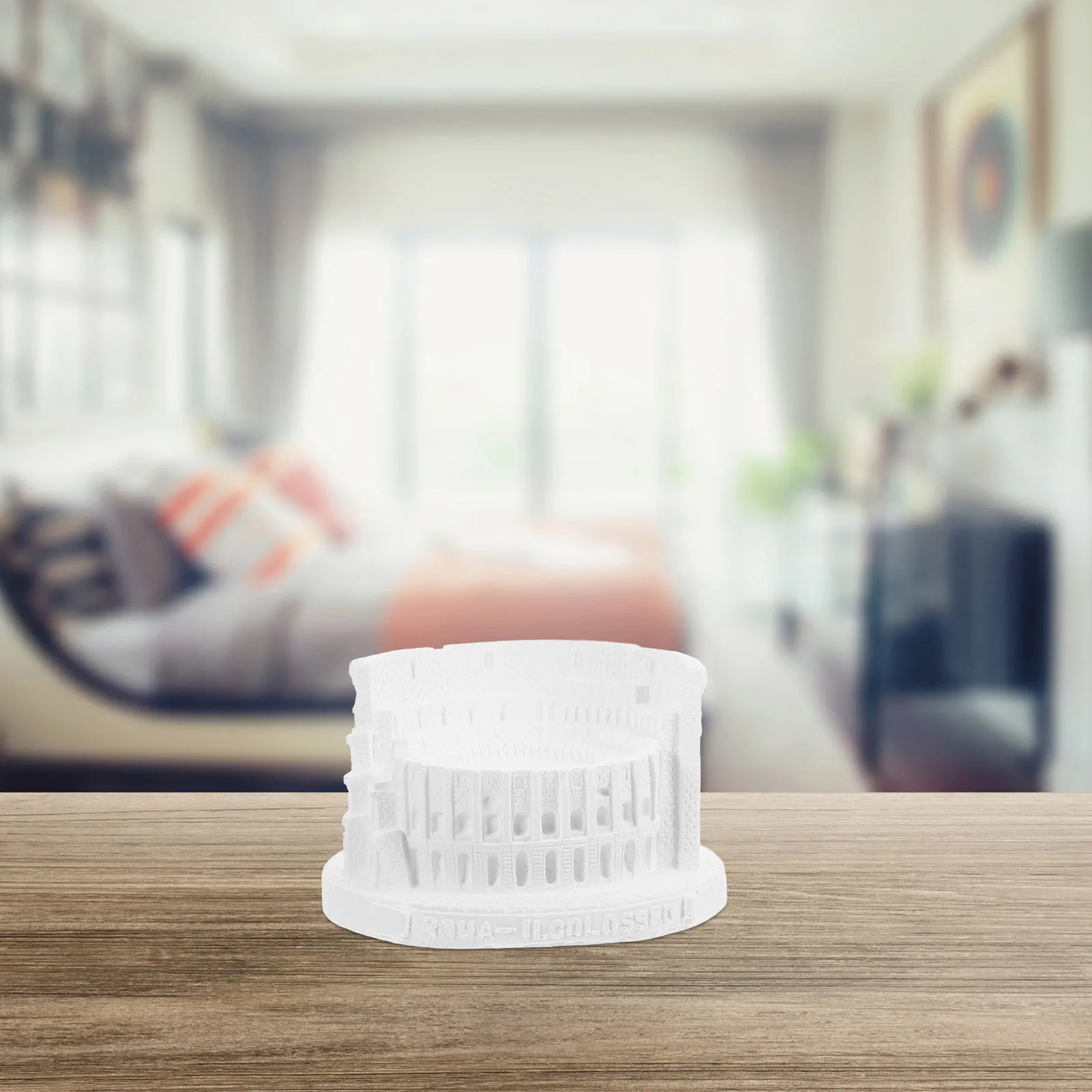 

Roman Colosseum Architecture Ornament Delicate Desktop Decor Ancient Roman Architecture Statue Retro Home Decoration
