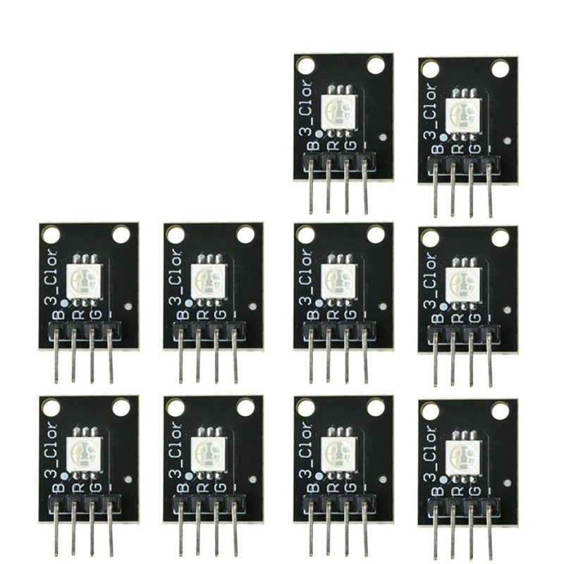 10 stücke KY-009 3 color rgb smd led board modul 5050 voll farbe led dc 5v für arduino – Detail 1