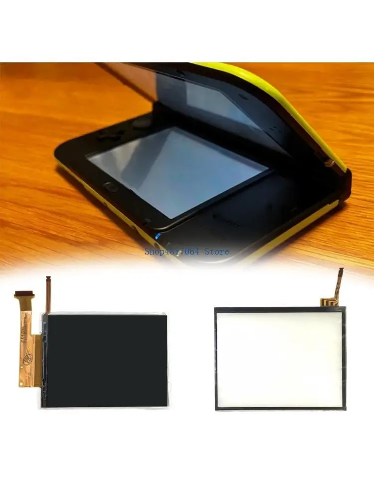 T3LB Anti Scratch LCD Screen For NEW3DS High Color Accuracy Impact Resistant Frame Smooth Gameplaying Performances
