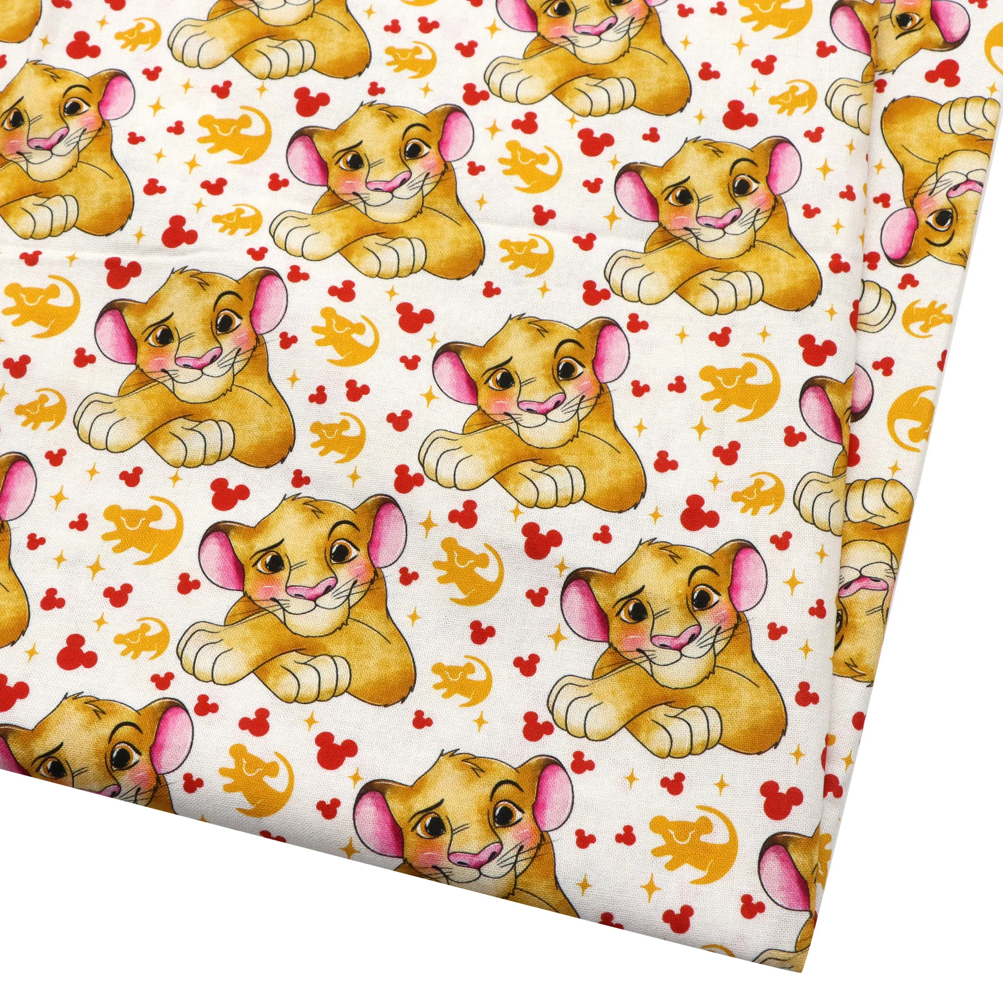 50*145cm The Lion King Patchwork Polyester Cotton Fabric For Tissue Sewing Quilting Fabrics Needlework Material DIY Handmade - Image 4