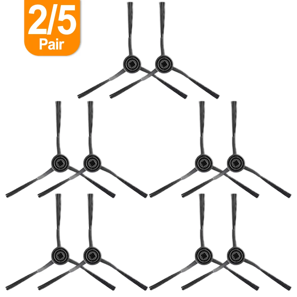 4 قطعة فرشاة جانبية للزاوية لـ XWOW R1 R2 جهاز آلي لتنظيف الأتربة مكنسة الأرضية ملحقات معدات التنظيف المنزلية