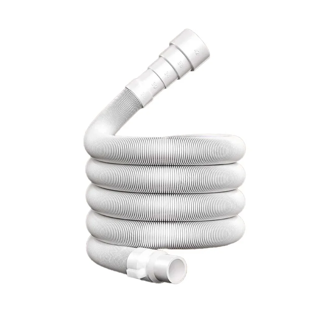 

washing machine drain hose 3 meter water pipe with clamp easy installation for washing machine and air conditioning