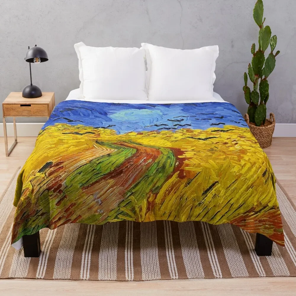 

van gogh Throw Blanket Cozy Microfiber Throw Blanket for Home Bedroom