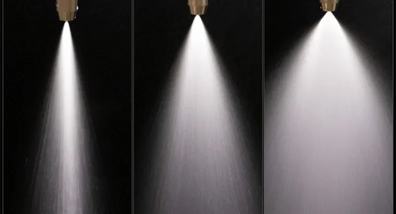 Stainless Steel Spray Gun Nozzle Adjustable Spray Nozzle Site Dust Removal Cooling Disinfection and Humidification Spray Nozzle