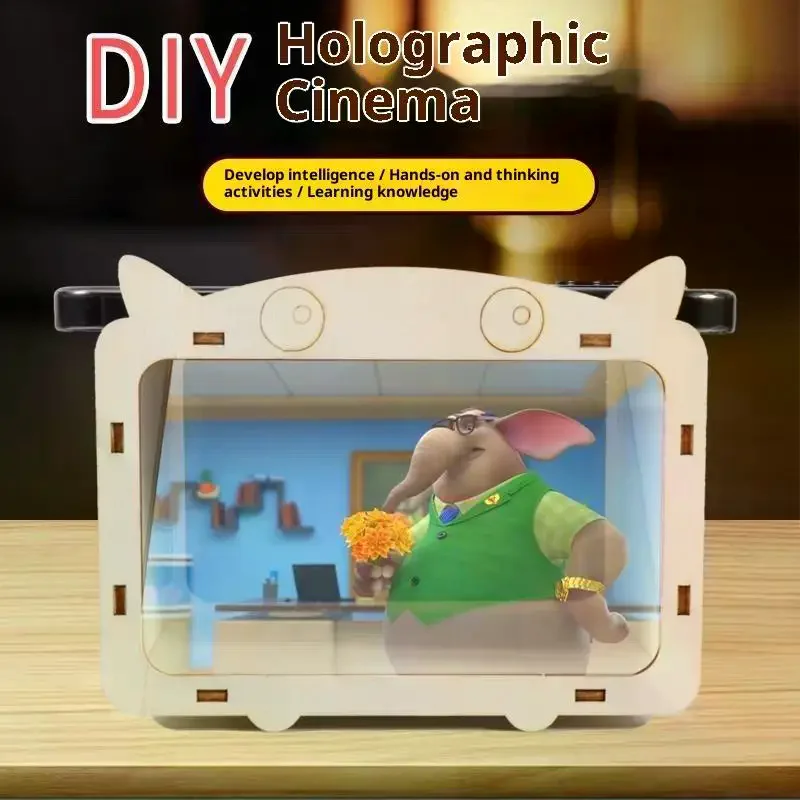 1Set DIY Holographischer Proje – Home Cinema Diy Bewertung und Preis