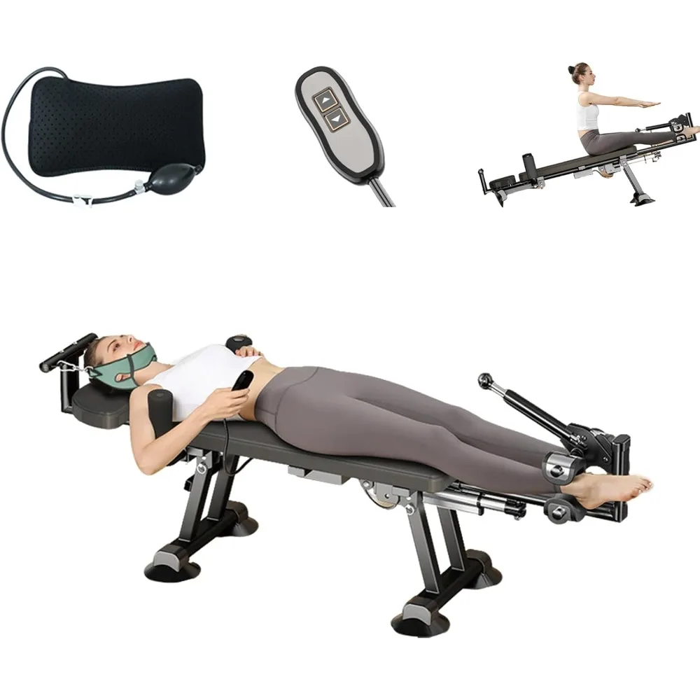 

Fitness full body traction bed, massage cervical traction table, lumbar traction bed, lumbar decompression table