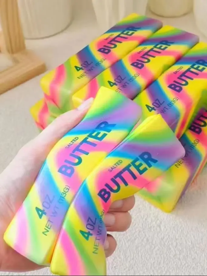 1/2/3/5 Butter-Sticks, handgepresst, Fidget-Geschenk für Erwachsene, zur Linderung von Angst und Stress, ideales Partygeschenk – Detail 6