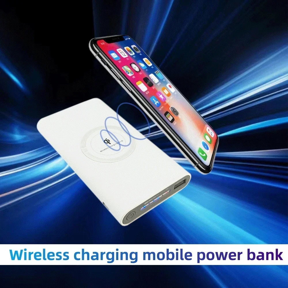 10000mAh New Wireless Power Bank Ultra large capacity Two way Super Fast Charging For IPhone Type-c External Battery Powerbank