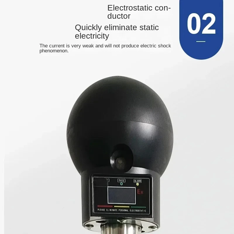 Light Alarm Human Body Static Electricity Release Device Industrial Static Electricity Elimination Instrument