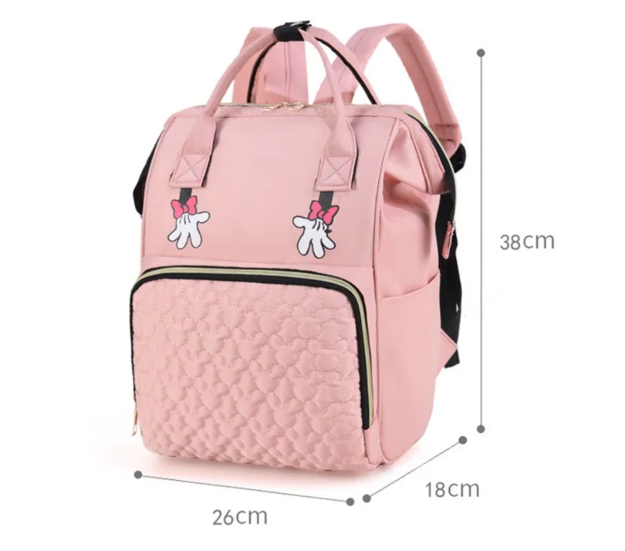 Large Capacity Mommy Bag 2023 Portable Outdoor Travel Multi-function Cartoon Storage Bag Personalized Name Backpack for New Mom