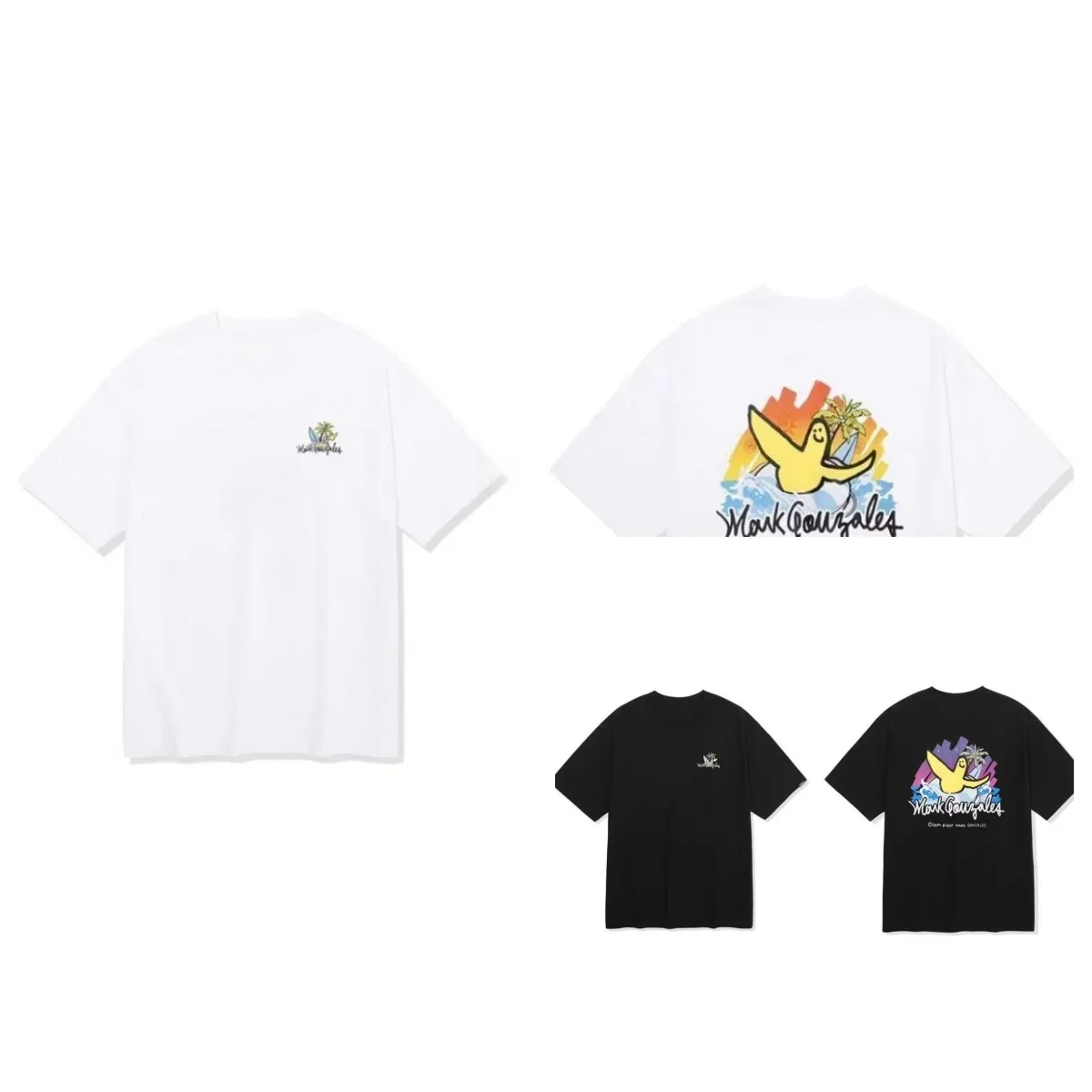 

2025 Korean Brand, Summer Men's and Women's Short-sleeved T-shirts, Cotton, Luxury, High Quality, Peter Pan Print Pattern