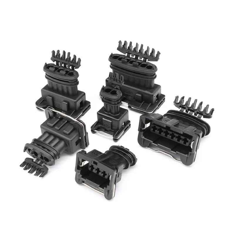 2/3/4/5/6/7Pin  AMP Auto Waterproof Connector Female Cable Connectors 282189-1 282191-1 282192-1 282193-1 282236-2 282194-1