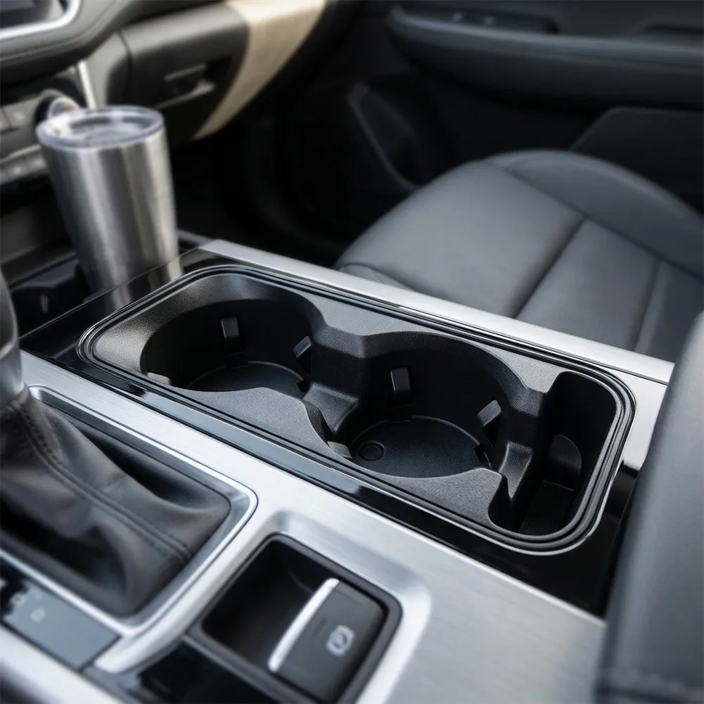 For Ford For Explorer 2020-2023 Center Console Cup Holder Without Charging Exact Fit Replacement Part For Ford