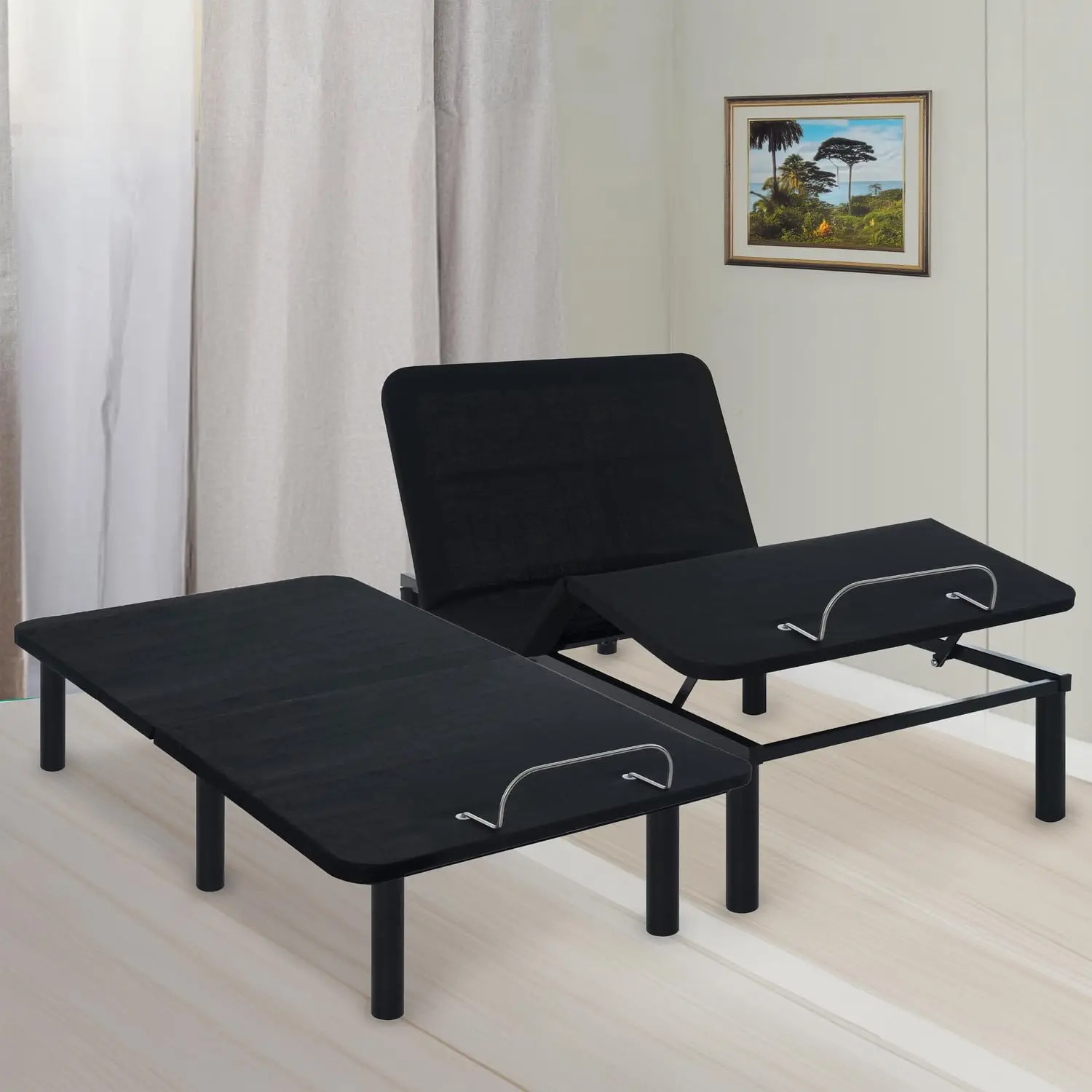 Split King Adjustable Bed Frame with Wireless Remote, Customized
