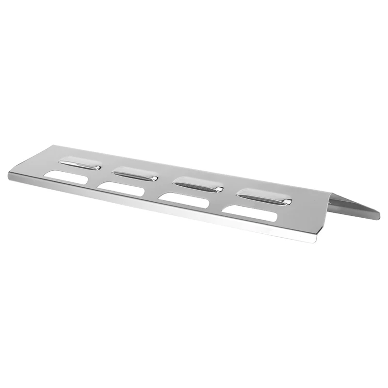 4 Stück Outdoor-Gas grill Wärme zelt Grill Brenner Abdeckung Edelstahl Zelt Schild Platte Deflektor Grill Flamme Tamer – Detail 9