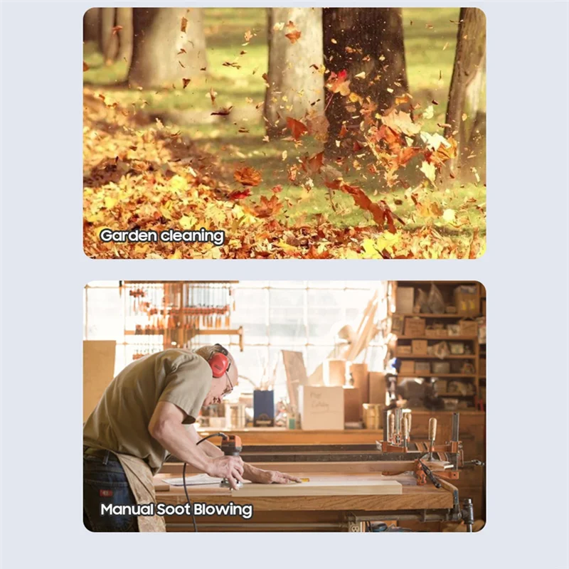 TAIGH-Mini Turbo Jet Fan Brushless Motor High Speed Duct Fan Snow Removal Battery Use For  1 PCS