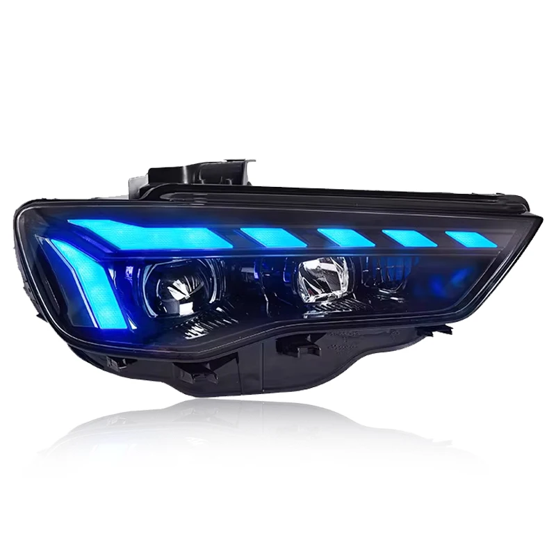 Reflektory SXLL z soczewką projektorową 2017 2018 2019 2020 Światła kierunkowskazów LED Reflektory DRL Części samochodowe Tuning reflektorów