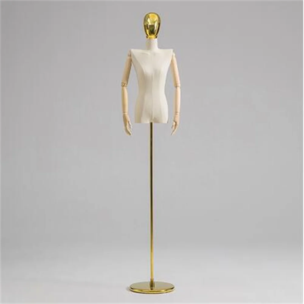 Female Sewing Shoulder Hand Mannequin, Body Props, Collarbone, Wedding Cloth Store, Model Lovers, Metal Base, 4Style, C021