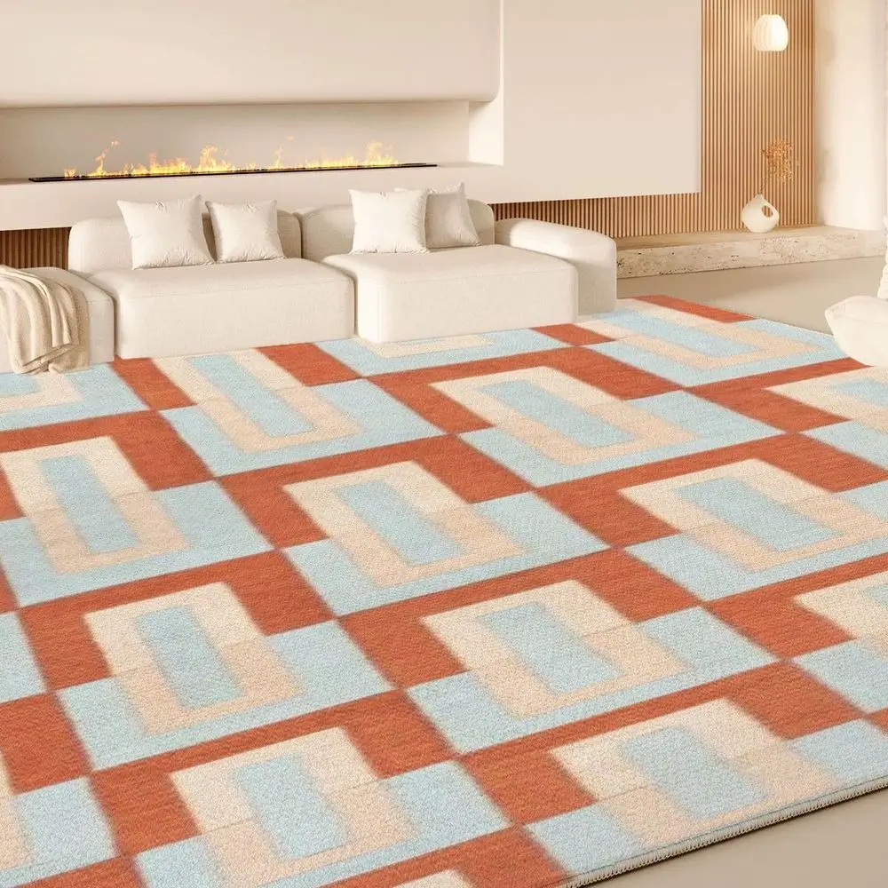 

VIKAMA Soft Loop - Pile Material Mat Suitable for Living Room and Bedside, with Fine and Dense Pile Surface, Soft and Comfortabl