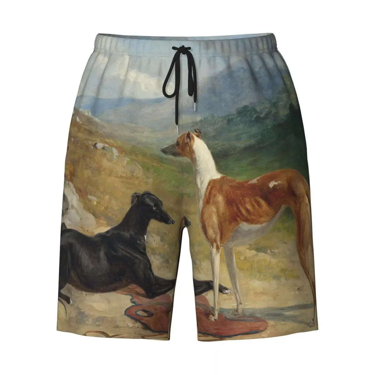 Pantalones cortos de playa de secado rápido para hombre, bañadores de animales personalizados, trajes de baño