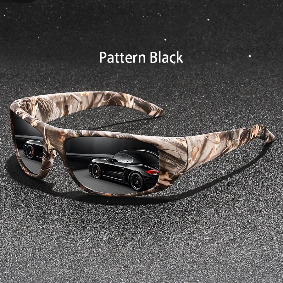 Modische Vintage-Muster Angeln Radfahren Sport-Sonnenbrille für Männer und Frauen Eyewear zum Laufen Bergsteigen Sport Herren Sonnenbrillen – Detail 11