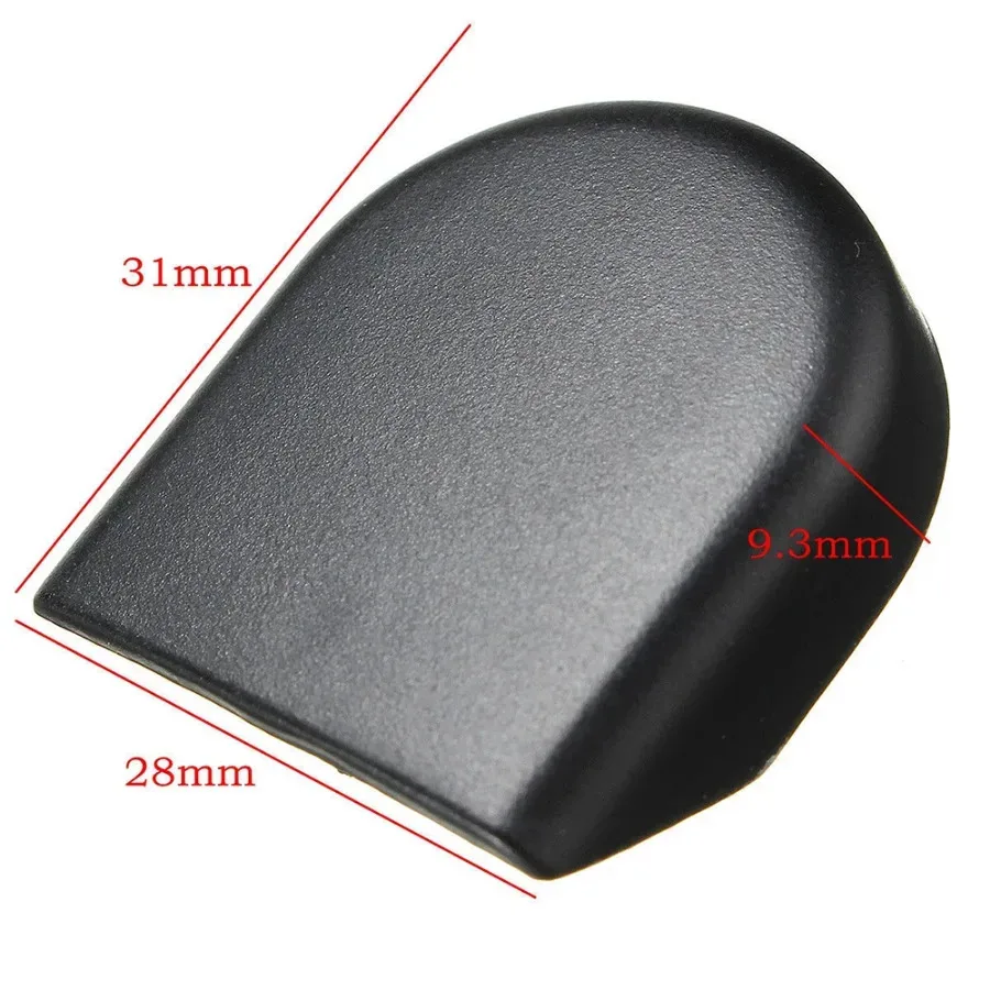 Tapa de plástico para limpiaparabrisas Exterior de coche, tapa de plástico negro para Toyota Yaris Corolla Verso Auris, 1 unidad