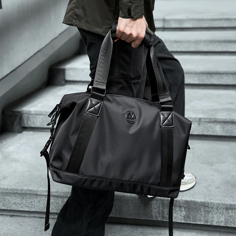 Large Capacity Folding Duffle Bag Oxford Waterproof Men Travel Bags Weekend Storage Bags Moving Luggage Duffel Gym Fitness