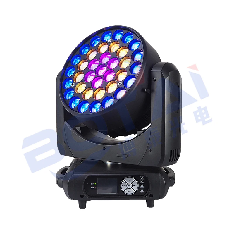 2026 37X15W Wash+zoom LED Moving Head Lights Stage Disco Lights Equipment