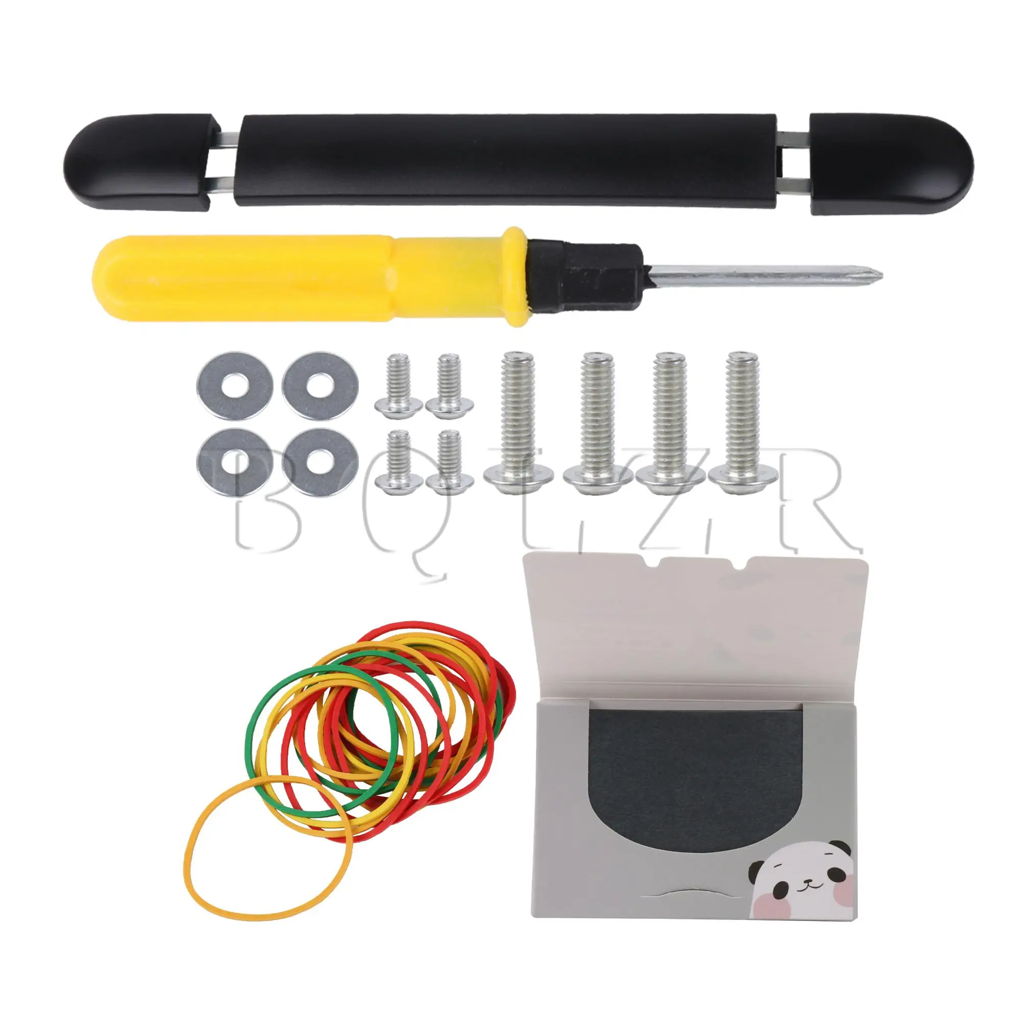 BQLZR Travel Luggage Handle 205mm B017 with Oil Blotting Sheets and Band Set