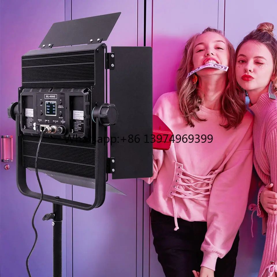 Rgb color photography light, LED fill light, hair light, live broadcast room lighting, anchor dancing atmosphere lighting, profe
