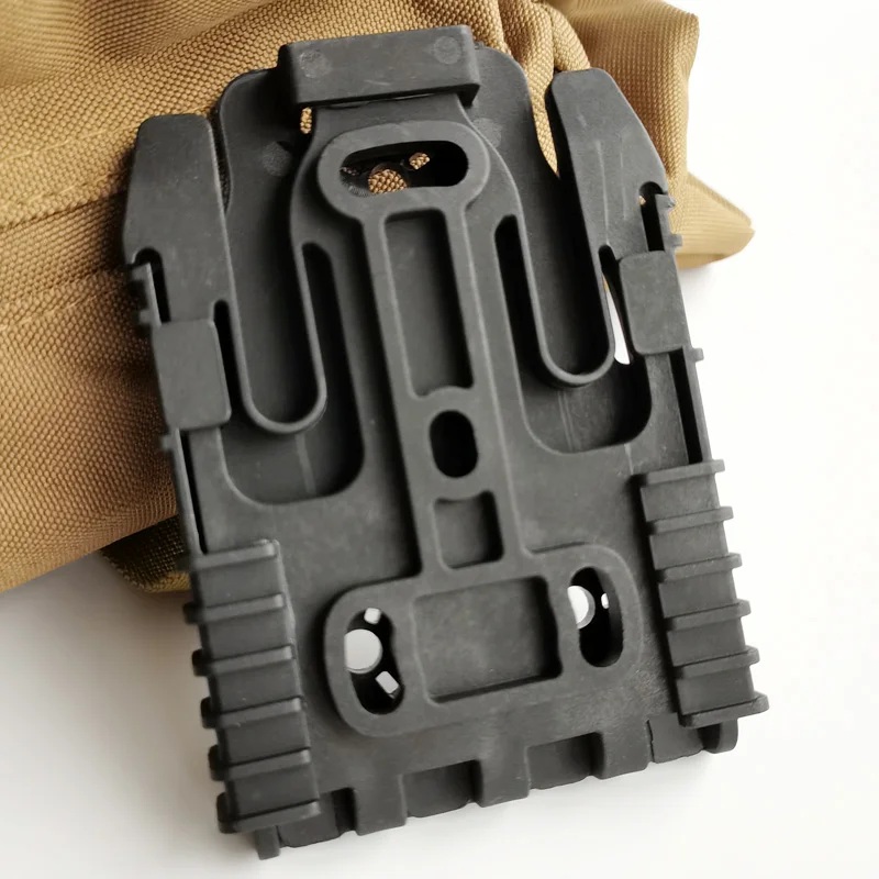 

2PCS Quick Locking System Kit QLS Locking Fork & Mount Plate for Tactical Holster QLS Holster Attachments With Mounting Hardware