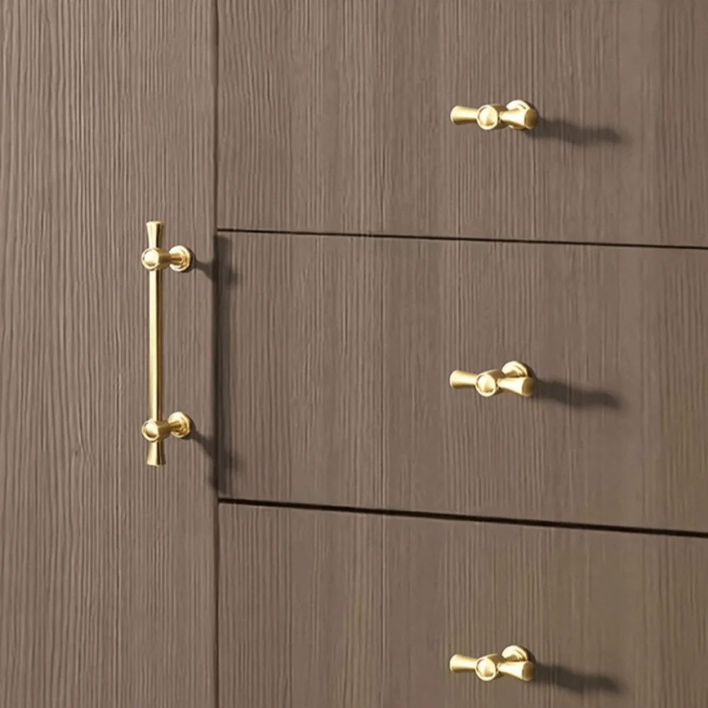 Elegant Cabinet Knobs Solid Zinc Alloy French Style Door Handles Silver Gold Finish Drawer Pulls