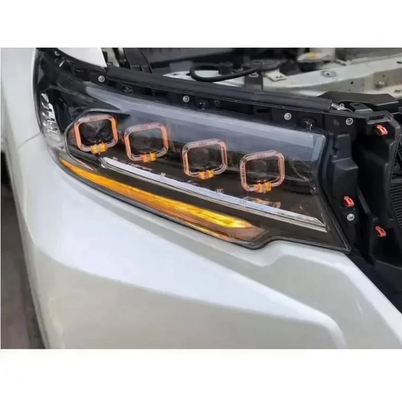 2018 LED HEAD LAMP FOR TOYOTA PRADO UPGRADE TO LED 4LENS TYPE