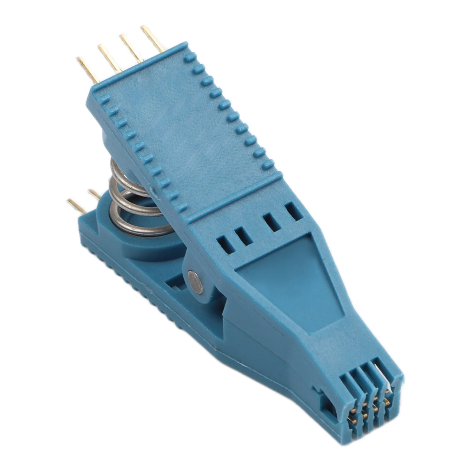 SOIC-8 Test Clip Gold Plated 0.1 Inch Pitch For EEPROM Tacho Programming Data Reading Writing With Spring Clip Structure