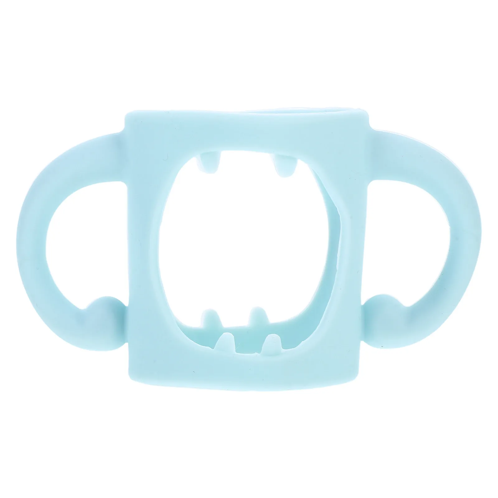 

Baby Bottle Silicone Cover Sky-Blue Durable Lightweight Anti-Breakage Heat Resistant Detachable Feeding Bottle Sleeve